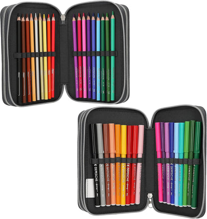 Dino World - Triple Pencil Case With Led Drone (0413981)