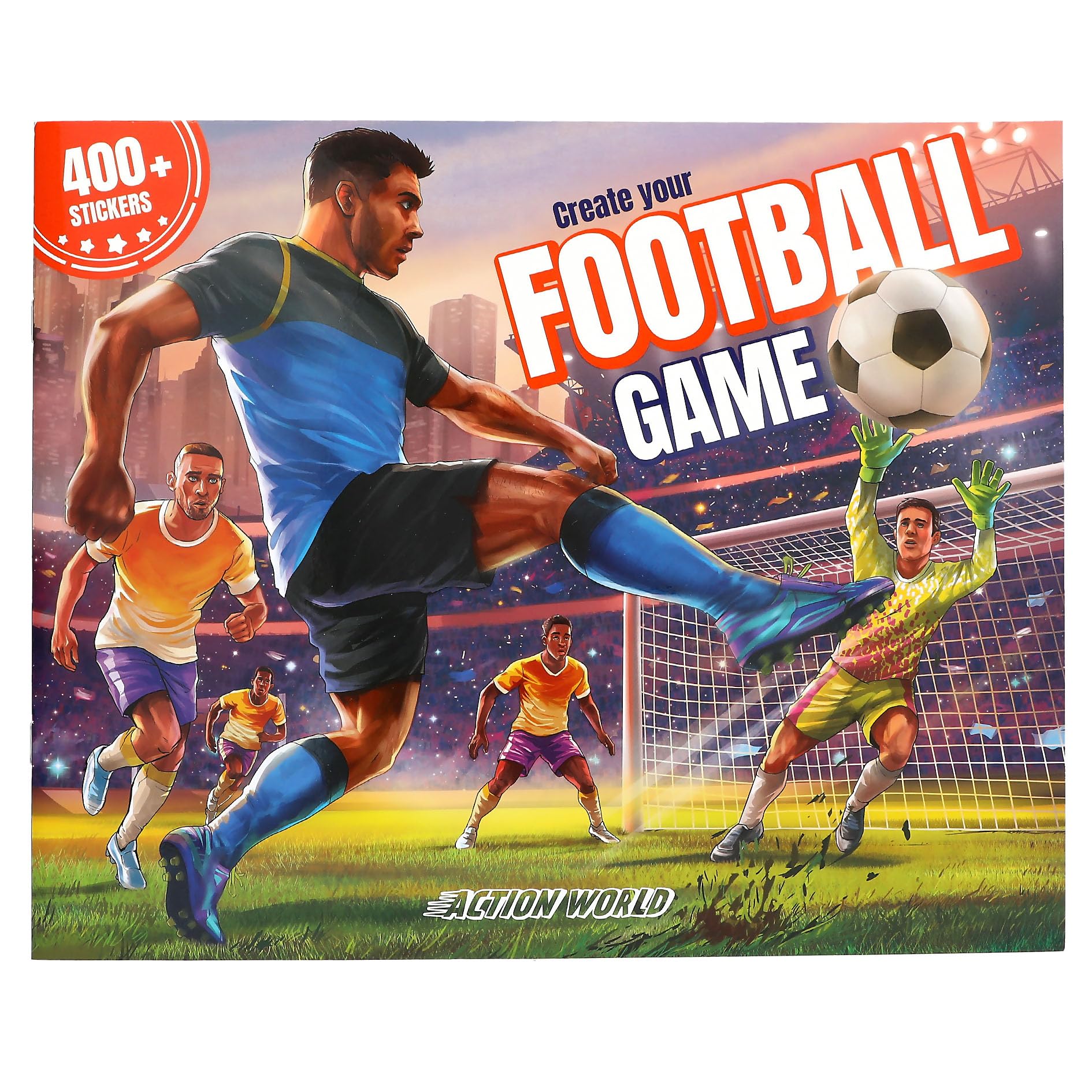 Depesche Create Your Football Game Stickerbook