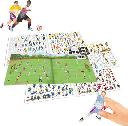 Depesche Create Your Football Game Stickerbook
