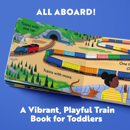 Go, Trains, Go! A Train Book for Toddlers 1-3: Train Books for Toddlers 1-3 (Things That Go