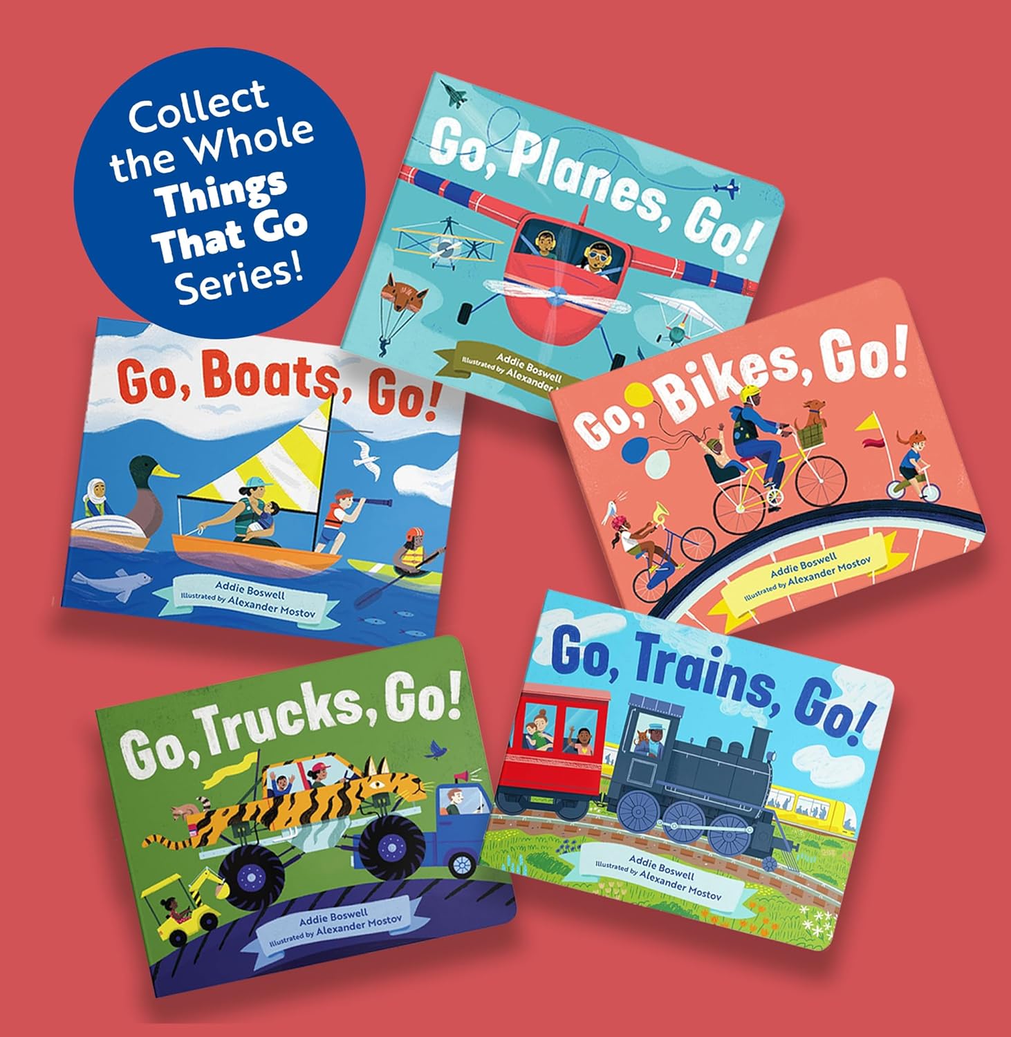 Go, Trains, Go! A Train Book for Toddlers 1-3: Train Books for Toddlers 1-3 (Things That Go