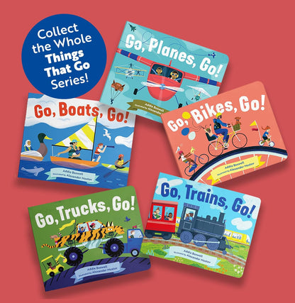 Go, Trains, Go! A Train Book for Toddlers 1-3: Train Books for Toddlers 1-3 (Things That Go