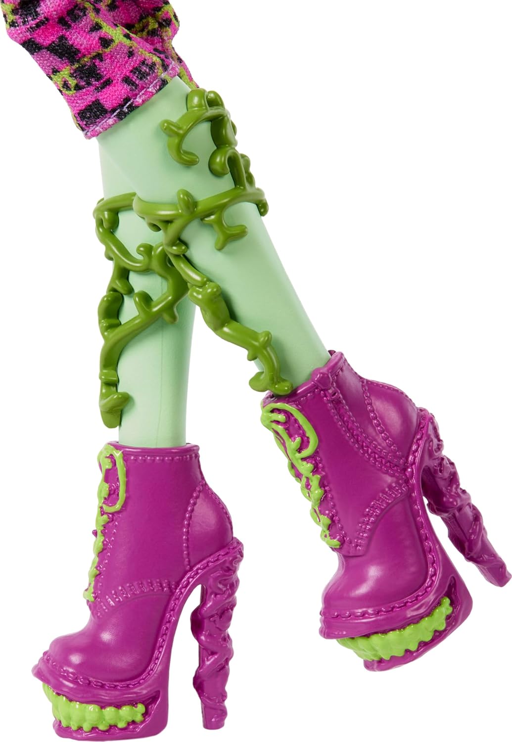 Monster High Boo-riginal Creeproduction Doll, Venus McFlytrap Collectible Reproduction with Doll Stand, Diary, and Pet Chewlian, JHK58