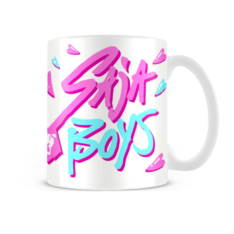 Pyramid International Kpop Dämonenjäger Saja Boys Heart Sketch Mug – Keramik Kaffeetasse 325 ml – niedliches Anime-Geschenk für Kinder und Fans – spülmaschinen- und mikrowellengeeignet – Sammlerstück