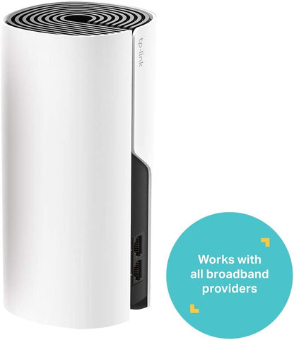 TP-Link Deco M4 Router WiFi AC1200Mbps WiFi Router WiFi Extender Booster, Add on Single Unit for All Deco Mesh WiFi System, Gigabit Ethernet Ports, Easy Setup, Internet Booster Routers, WiFi Booster