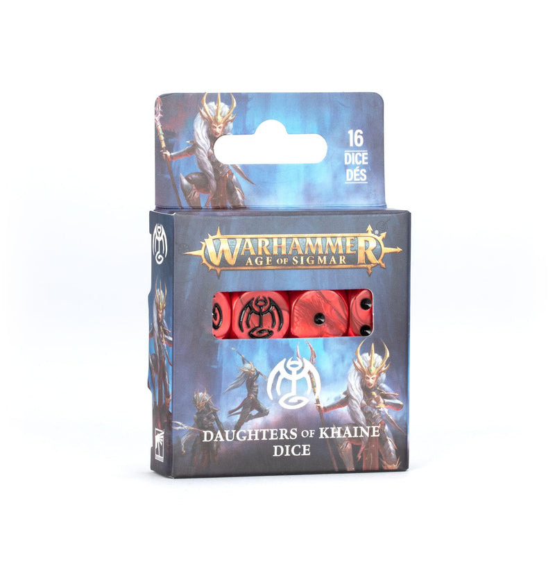 Games Workshop - Warhammer - Age of Sigmar - Daughters of Khaine: Dice Set