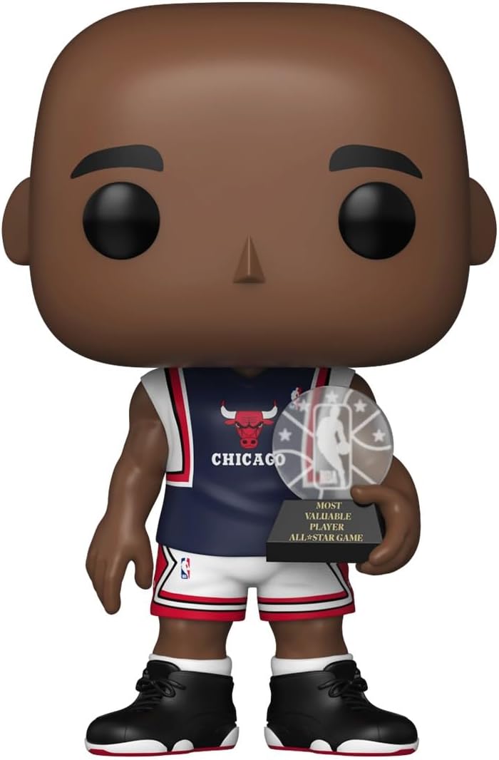 Funko POP! NBA: Chicago Bulls - Michael Jordan - 1998 All Star Game MVP - Collectable Vinyl Figure - Gift Idea - Official Merchandise - Toys For Kids & Adults - Model Figure for Collectors