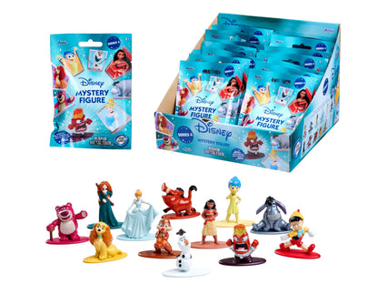 Jada Toys Disney Figur (1x Mystery Figure im Blind Pack) - 1 Überraschungs-Sammelfigur aus 12 Disney Figuren, Nano-Metallfigur für Fans und Kinder ab 3 Jahre, 4 cm, Welle 4