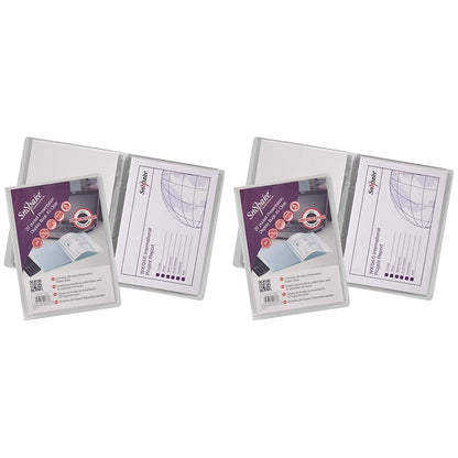 Snopake A5 Presentation Display Book 20 Pockets – Clear