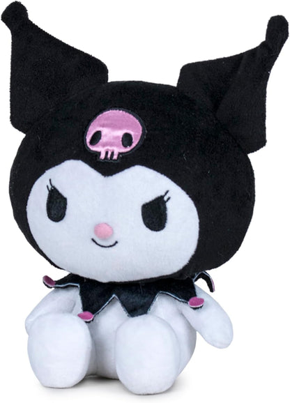 Hello Kitty Kuromi Plush, 30cm Soft Toy, Cute Kuromi Character Doll, Official Licensed Sanrio Merchandise, for Fans, Collectors and Children, Suitable for Ages 4+