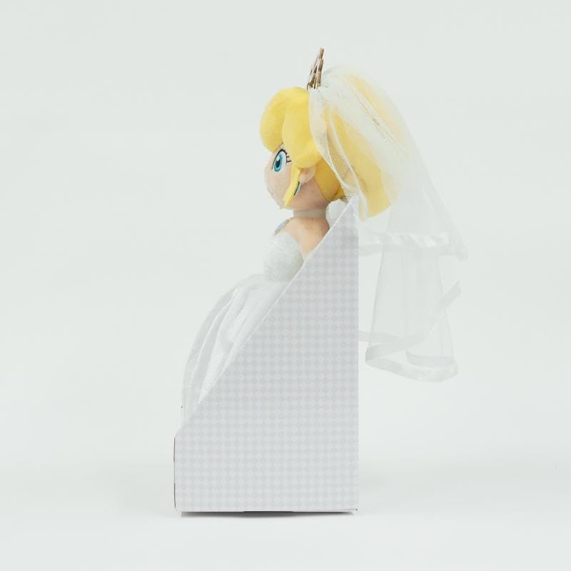 Super Mario Plush Figure Princess Peach Wedding 40 Cm