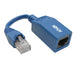 Tripp Lite Adaptador de Cable de Consola Rollover Cisco , (M/H) - RJ45 a RJ45, Azul, 127 mm  - Cable de red ((M/H) - RJ45 a RJ45, Azul, 127 mm , 0,127 m, Cat6, RJ-45, RJ-45, Azul