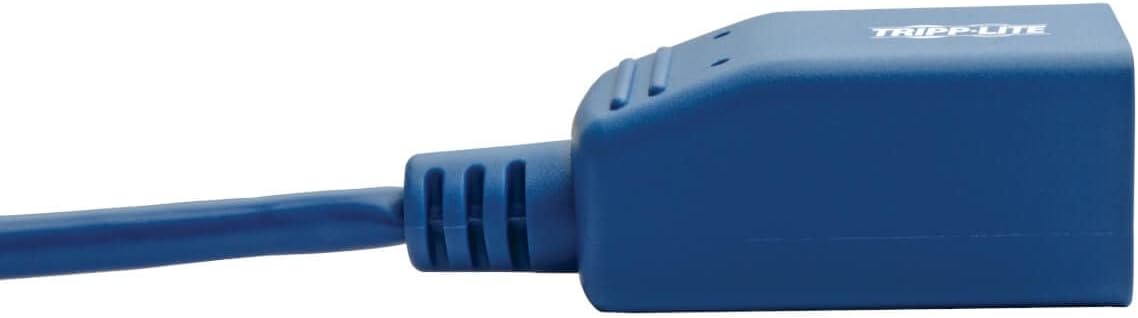 Tripp Lite Adaptador de Cable de Consola Rollover Cisco , (M/H) - RJ45 a RJ45, Azul, 127 mm  - Cable de red ((M/H) - RJ45 a RJ45, Azul, 127 mm , 0,127 m, Cat6, RJ-45, RJ-45, Azul
