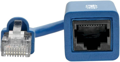 Tripp Lite Adaptador de Cable de Consola Rollover Cisco , (M/H) - RJ45 a RJ45, Azul, 127 mm  - Cable de red ((M/H) - RJ45 a RJ45, Azul, 127 mm , 0,127 m, Cat6, RJ-45, RJ-45, Azul