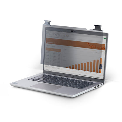 StarTech.Com Filtro Privacy Luminoso da 13,3” 16:10 con Supporto Touch, Schermo Privacy Ribaltabile Antiriflesso, Trasmittanza Luminosa 75%, Angolo di Visione ±30°
