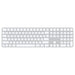 Apple Magic Keyboard With Touch Id And Numeric Keypad - Keyboard - Usb-C - Wireless - Bluetooth - Qwerty - Us English -