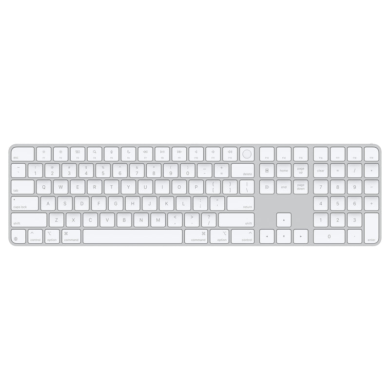 Apple Magic Keyboard With Touch Id And Numeric Keypad - Keyboard - Usb-C - Wireless - Bluetooth - Qwerty - Us English -