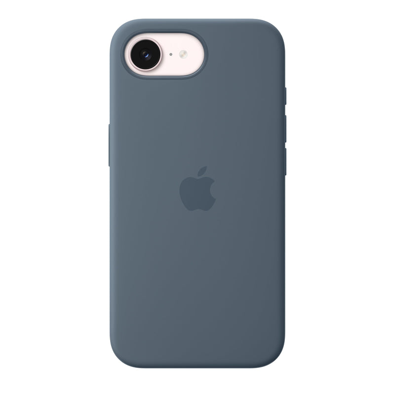 Apple - Back Cover For Mobile Phone - Magsafe Compatibility - Silicone - Anchor Blue - For Iphone 17E