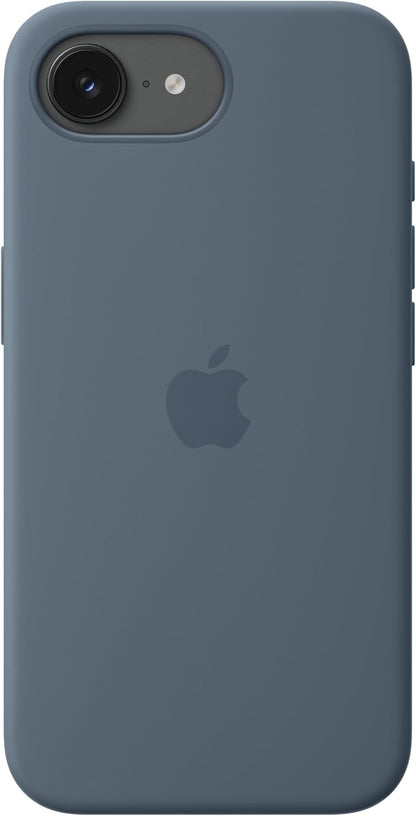 Apple - Back Cover For Mobile Phone - Magsafe Compatibility - Silicone - Anchor Blue - For Iphone 17E
