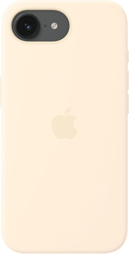 Apple - Back Cover For Mobile Phone - Magsafe Compatibility - Silicone - Vanilla - For Iphone 17E