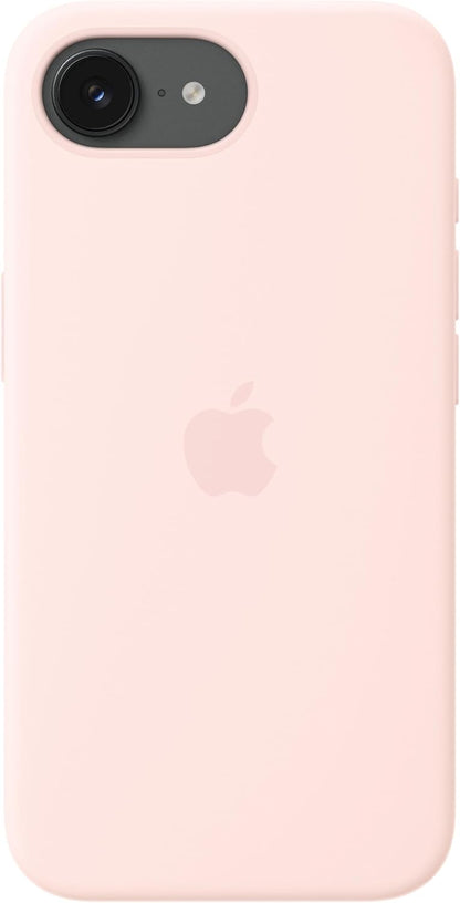 Apple - Back Cover For Mobile Phone - Magsafe Compatibility - Silicone - Soft Pink - For Iphone 17E