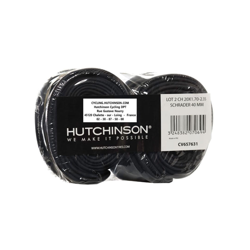 Hutchinson - Schlauch - MTB - Junior - Strapazierfähig und pannensicher - Schräder-Ventil - Dicke 0,9 mm