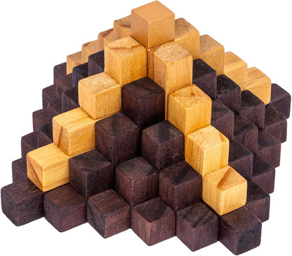 Professor Puzzle Myths & Legends El Dorado | Wooden Brainteaser Inspired by South American Myth | Build the Golden Temple | Mechanical Puzzle Gift for Adults & Teens