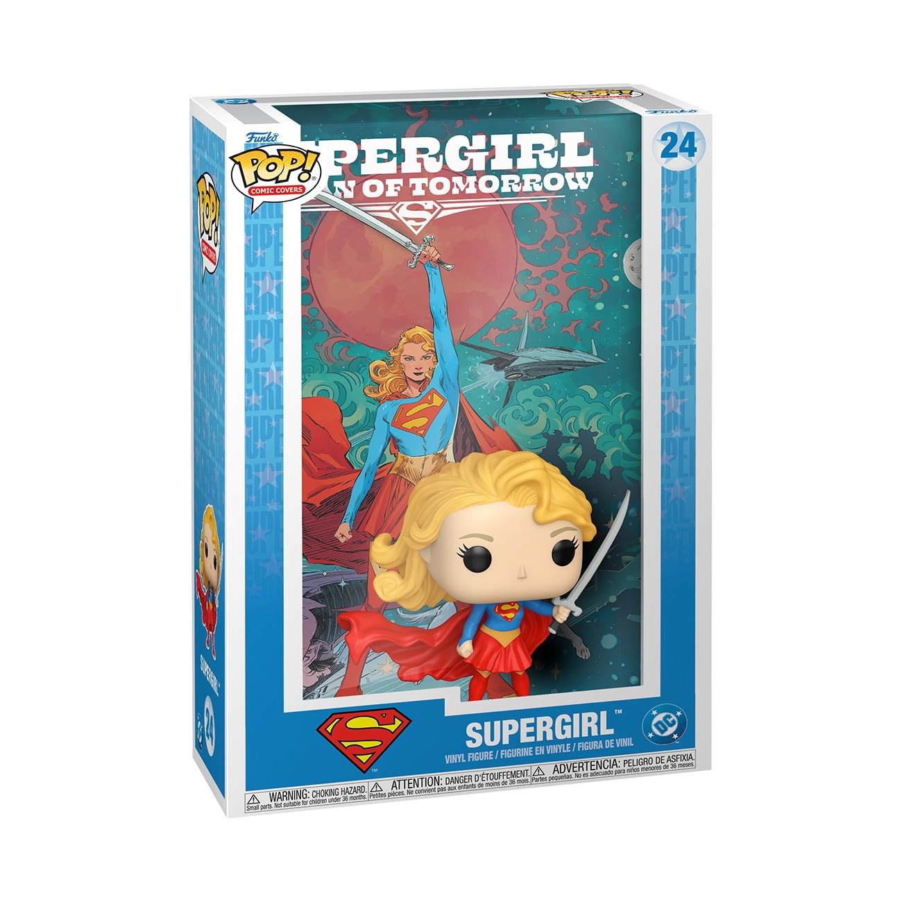 Funko POP! Comic Cover: DC- Supergirl - Collectable Vinyl Figure - Gift Idea - Official Merchandise - Toys For Kids & Adults - Model Figure for Collectors and Display