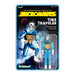 Super7 Reaction+ Micronauts Voyageur dans Le Temps (Bleu translucide) – Figurine Micronauts de 10,2 cm avec Accessoires – Objets de Collection Classiques de Science-Fiction et Jouets rétro