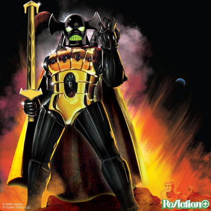 Super7 Reaction+ Micronauts Emperor - 4" Micronauts Action Figure with Accessories - Classic Sci-Fi Collectibles and Retro Toys