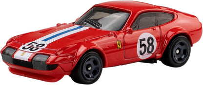 Hot Wheels Toy Ferrari Cars, Die-Cast 5-Pack in 1:64 Scale, Officially Licensed Set of 5 Ferrari Collectible Vehicles for Play or Display