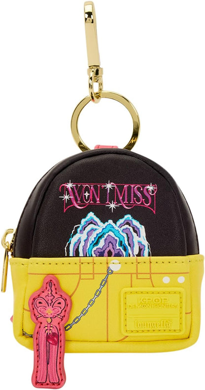 Loungefly Backpack Bag Charm: Netflix - KPOP Demon Hunters - Rumi, Derpy, Saja Boys and more - Mystery Box - 1 of 6 to collect - Styles may vary - Cute Collectables - Gift Idea - Official Merchandise, Loungefly KPOP Demon Hunters Rugzakhanger, Mystery Box