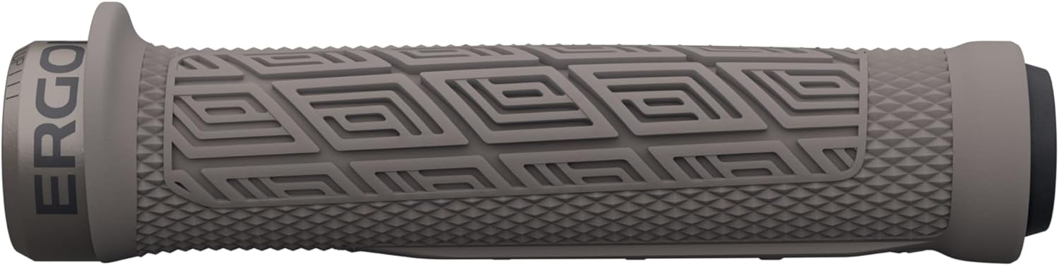 Ergon GDH Manopole per Manubrio, Perfette per MTB, Gravity, Downhill ed Enduro, Slay Grey, Slim