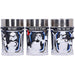 Nemesis Now Star Wars Stormtrooper Shot Glass Set of 3 - Collectible Resin Shot Glasses with 3D Sculpted Design, Stainless Steel Inserts, 8.7cm