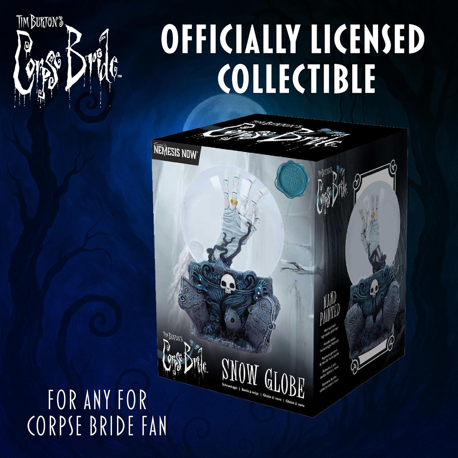 Corpse Bride Snow Globe