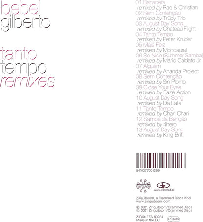 Bebel Gilberto - Tanto Tempo Remixes