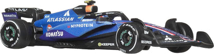 Hot Wheels 1:64 Scale Premium Die-Cast Formula 1 Collectible Toy Race Car with Real Riders Tires & Metal/Metal Body & Chassis (Styles May Vary