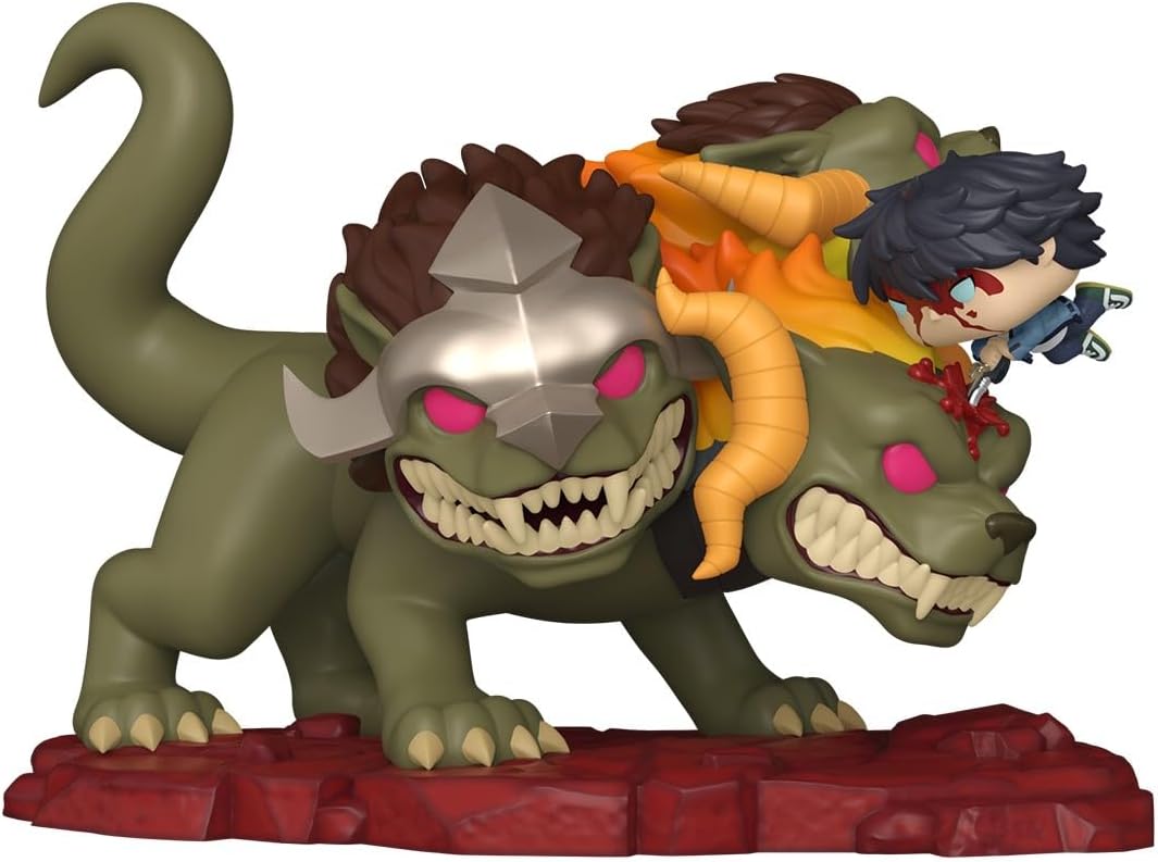 Funko POP! Deluxe: Solo Leveling Season 1 - Jinwoo Vs Cerberus - Collectable Vinyl Figure - Gift Idea - Official Merchandise - Toys For Kids & Adults - Model Figure for Collectors and Display