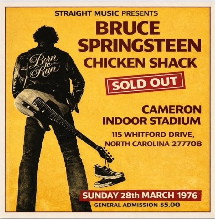 Bruce Springsteen - Chicken Shack. Live In Cameron Indoor Stadium 1976 (2 Cd)