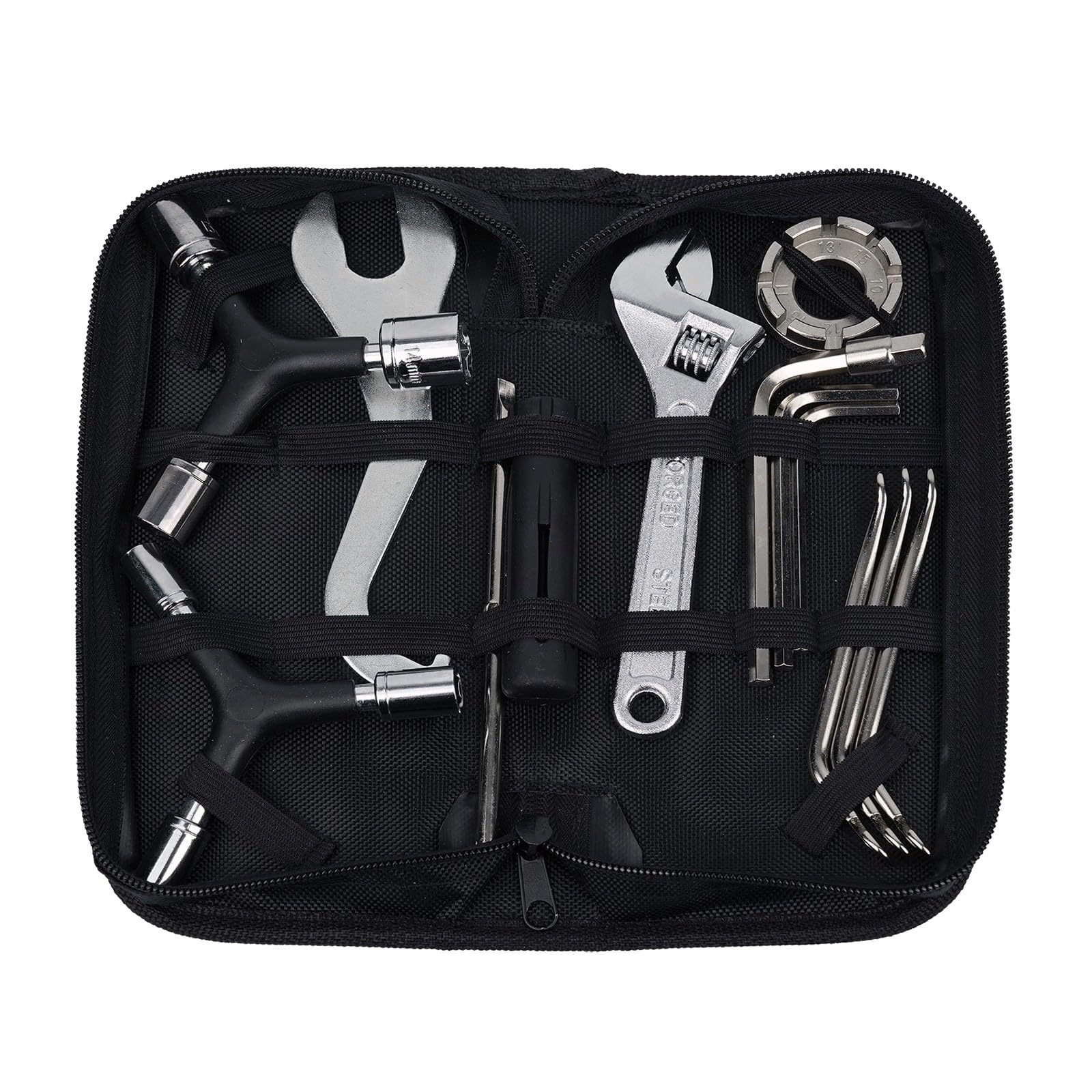 WELDTITE 14-in-1 Tool Kit – Durable Steel with 18 Functions, Essential Bike Repair Tools (Pack of 1