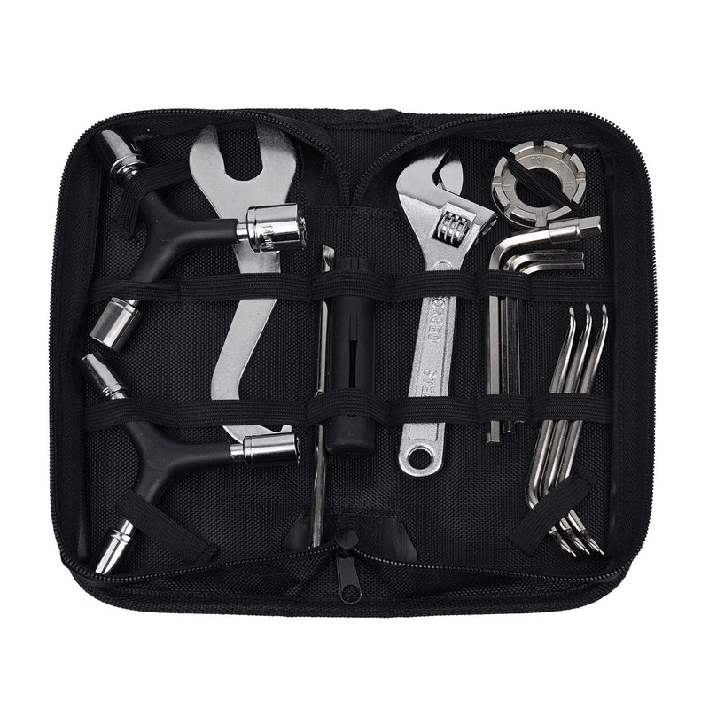 WELDTITE 14-in-1 Tool Kit – Durable Steel with 18 Functions, Essential Bike Repair Tools (Pack of 1