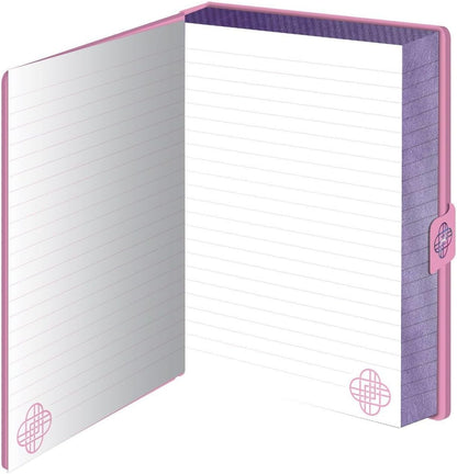 K-pop Demon Hunters (Irridescent Premium Notebook with Clasp, Officially Licensed Product, Stylish K-Pop Stationery Gift for Fans & Writers