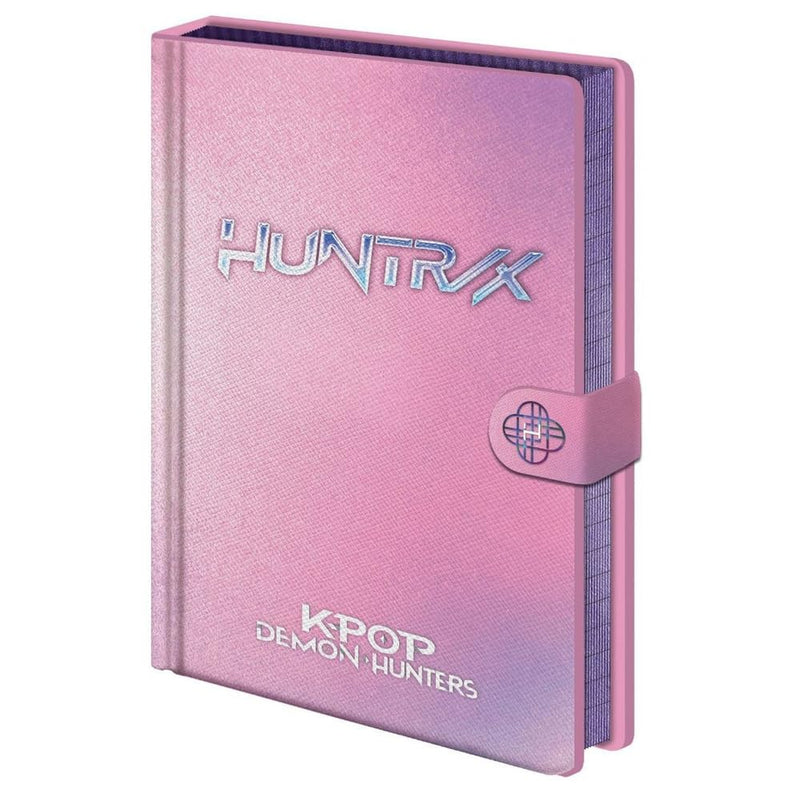 K-pop Demon Hunters (Irridescent Premium Notebook with Clasp, Officially Licensed Product, Stylish K-Pop Stationery Gift for Fans & Writers