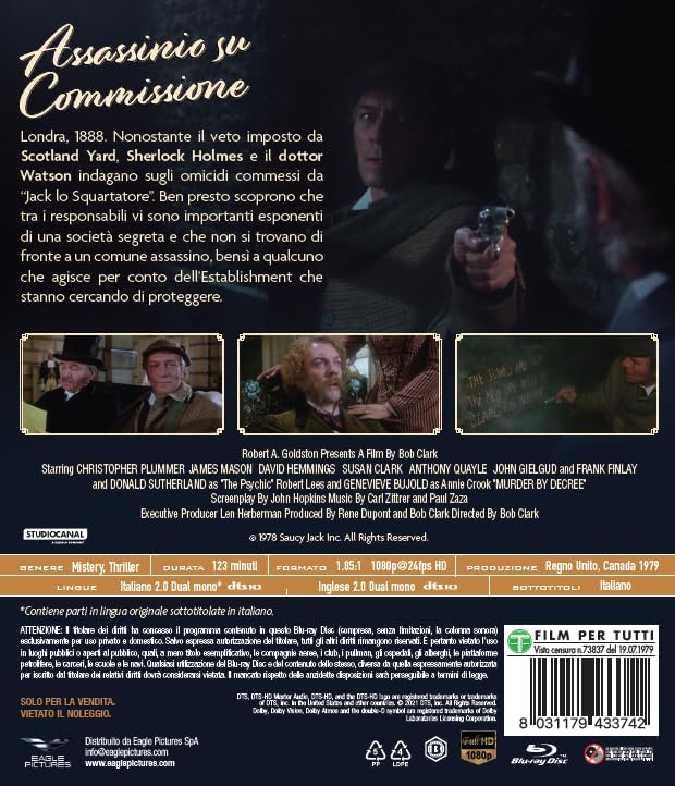 Blu-Ray Assassinio Su Commissione