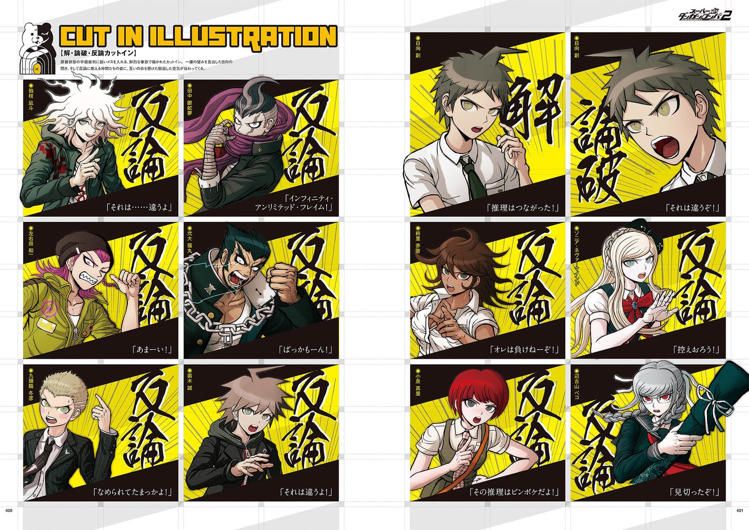 ダンガンロンパ1・2 Reload 超高校級の公式設定資料集 -再装填- (ファミ通の攻略本