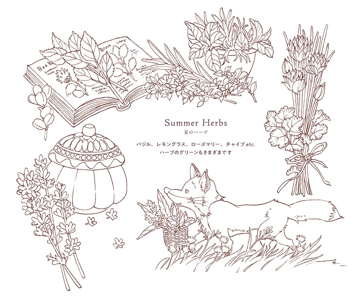 (ダウンロード特典付)こだわり塗り絵シリーズ 季節のリース Seasonal Wreaths of plants and friends(KODAWARI Coloring Book Series