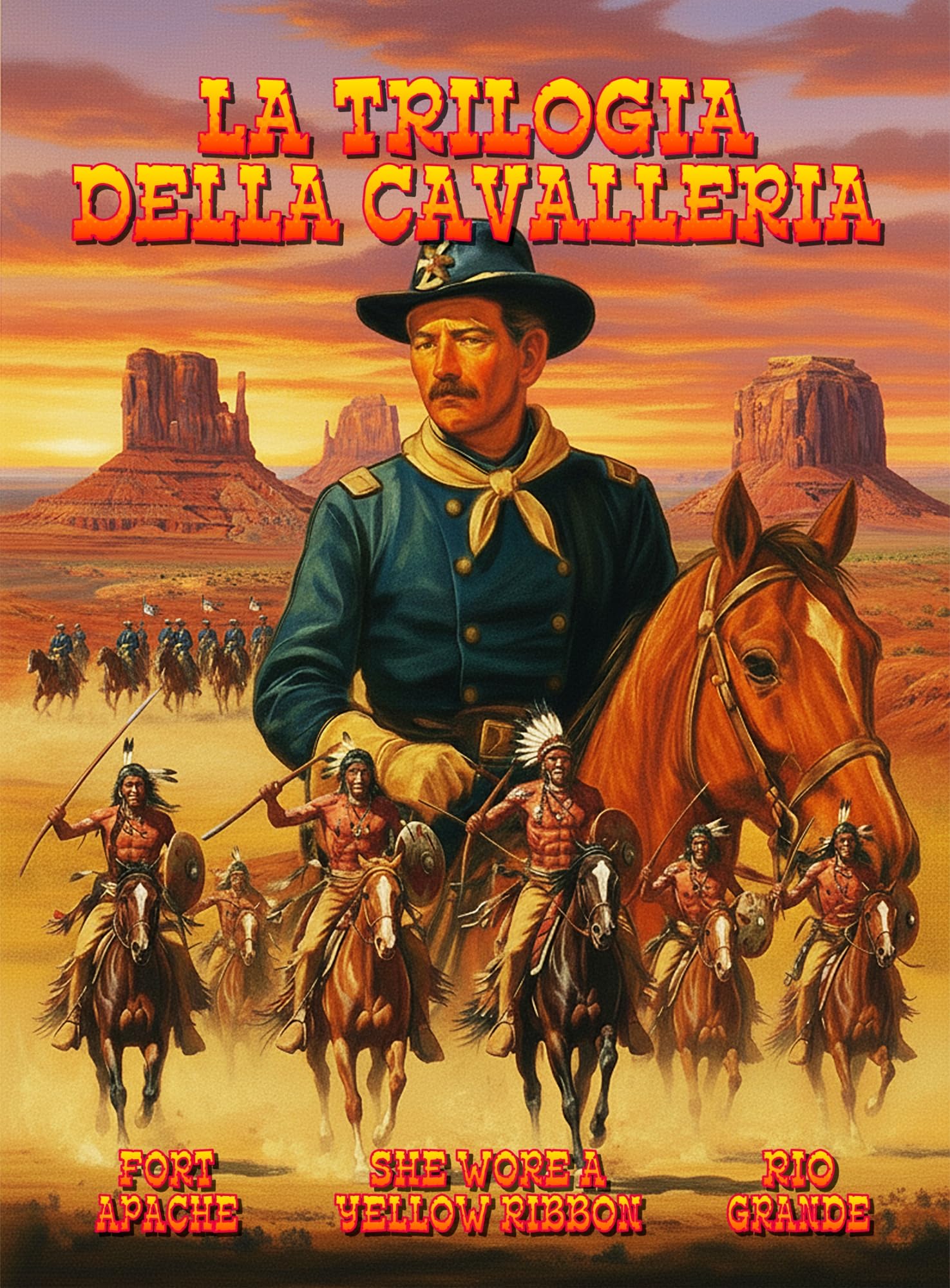 Dvd Trilogia Della Cavalleria (La