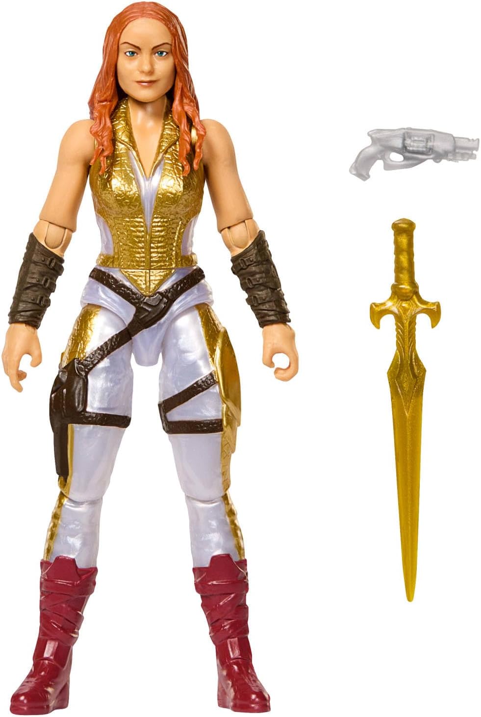 Masters of the Universe - Teela Dea Guerriera, action figure articolata con spada inclusa, ispirata a Camila Mendes dal film Masters of the Universe 2026, 6+ anni, JKH90
