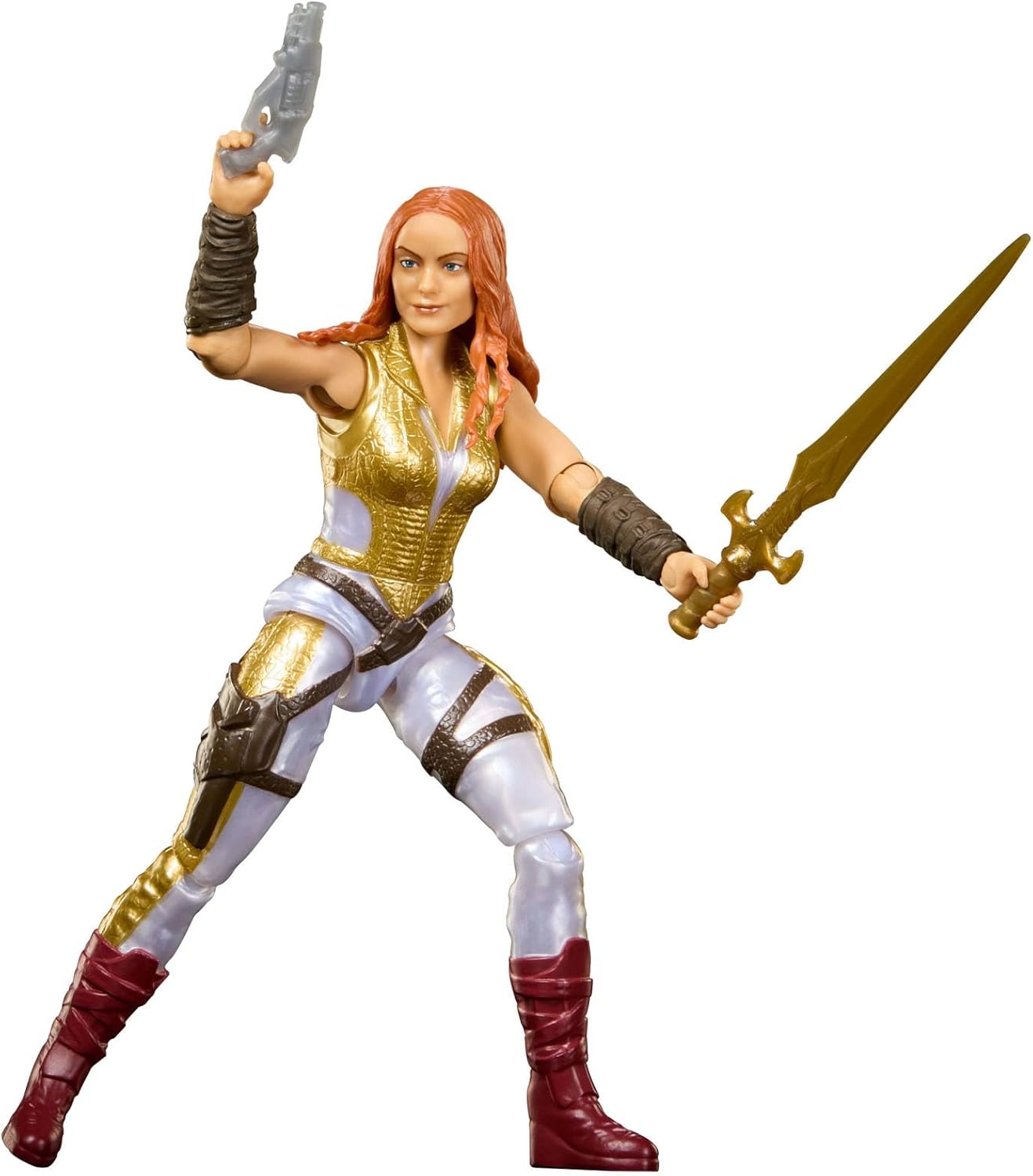 Masters of the Universe - Teela Dea Guerriera, action figure articolata con spada inclusa, ispirata a Camila Mendes dal film Masters of the Universe 2026, 6+ anni, JKH90