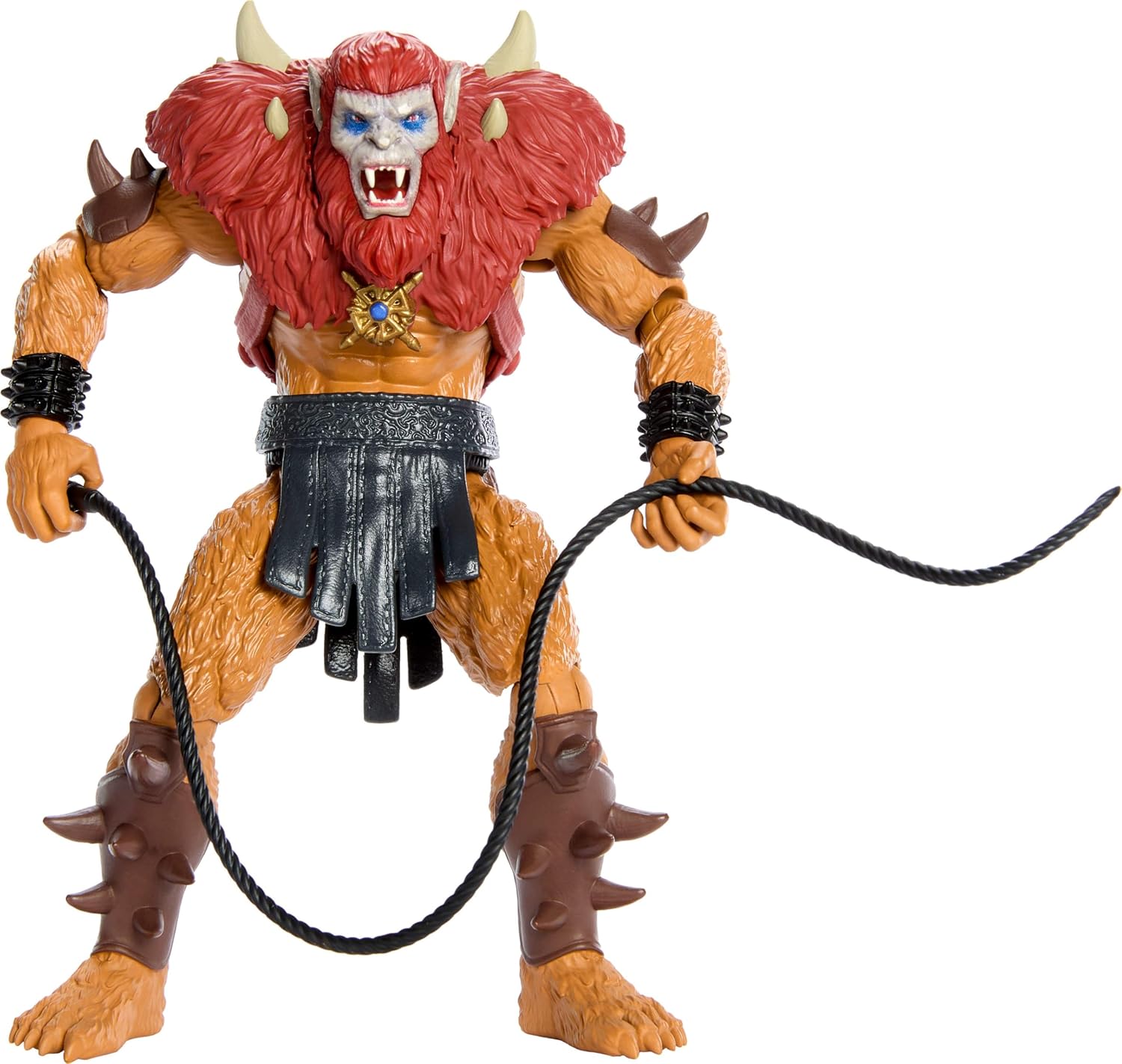 Masters of the Universe - Beast Man, action figure articolata del malvagio seguace peloso, design dettagliato ispirato al film Masters of the Universe 2026, 6+ anni, JKH91